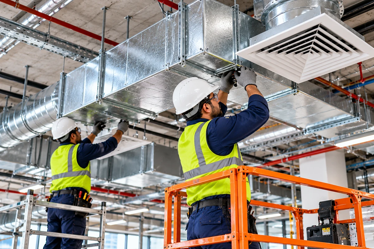 Ductwork Installation & Maintenance — service-specific MAS technical work