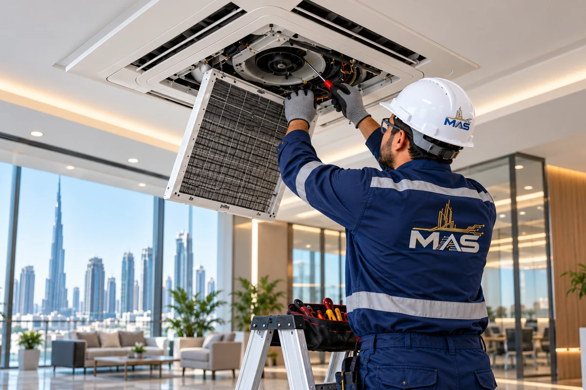Air Conditioning Installation & Maintenance — service-specific MAS technical work