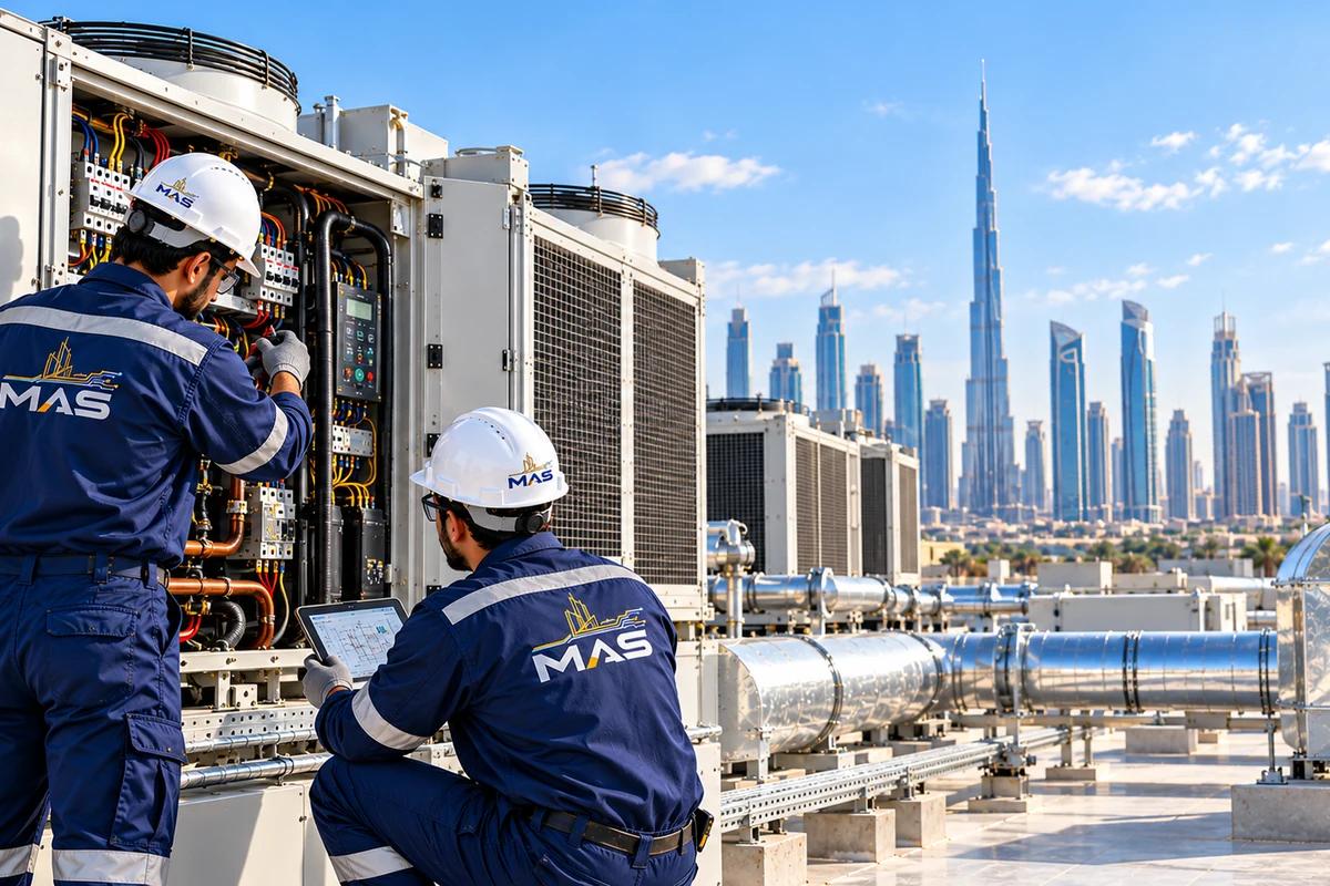 VRF/VRV Air Conditioning Systems — service-specific MAS technical work